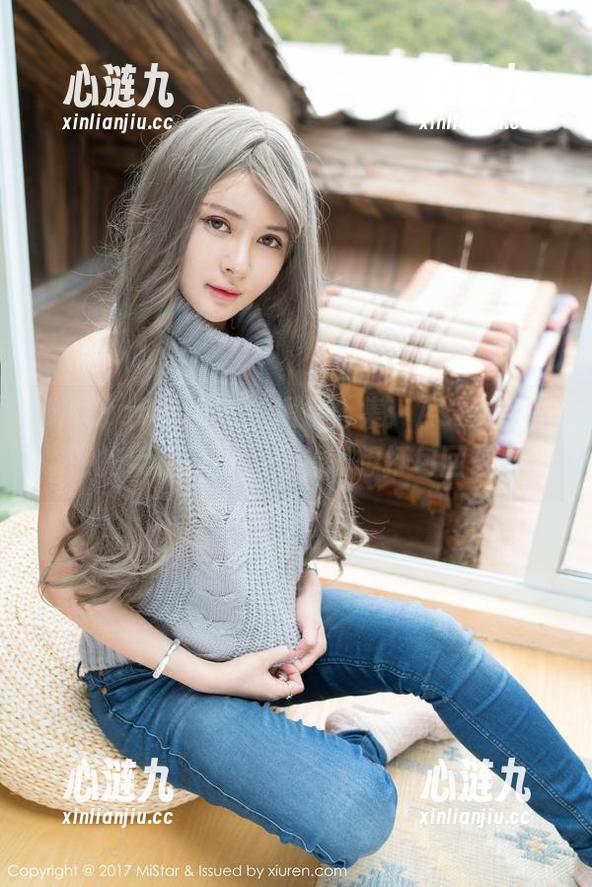 MiStar魅妍社 - 黑色合集：Ashely丽丽的叛逆日常，光看就想打包回家！