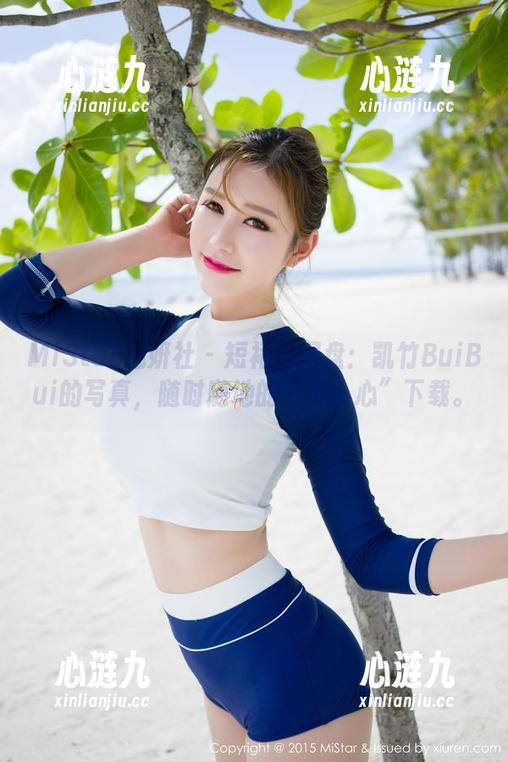 MiStar魅妍社 - 短裙与网盘：凯竹BuiBui的写真，随时随地的“不小心”下载。